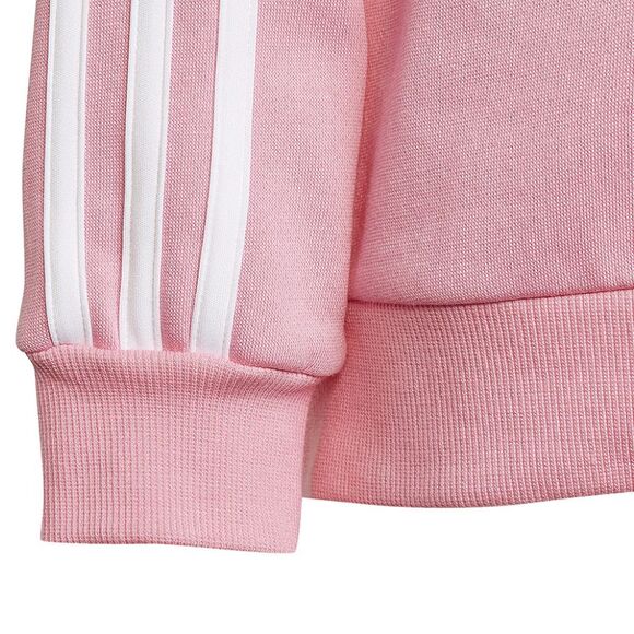 Bluza dla dzieci adidas Essentials 3-Stripes Crewneck różowa HP1274