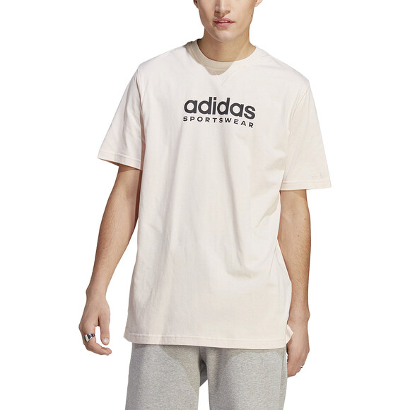 Koszulka męska adidas All SZN Graphic Tee pudrowy róż IC9810