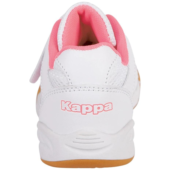 Buty dla dzieci Kappa Kickoff K biało-różowe 260509K 1072