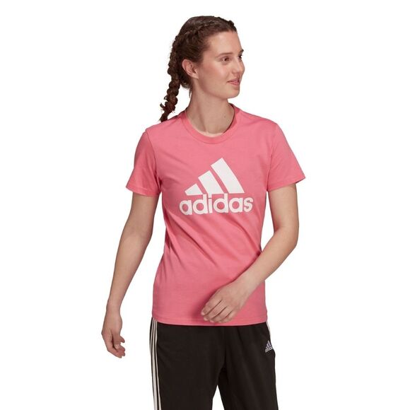 Koszulka damska adidas LOUNGEWEAR Es różowa H07811