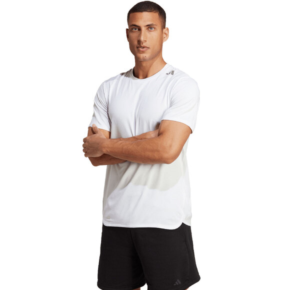 Koszulka męska adidas Designed 4 Training HEAT.RDY HIIT Training biała IB9096