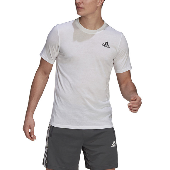 Koszulka męska adidas Aeroready Designed 2 Move Sport Tee biała GR0517