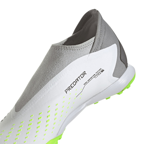 Buty piłkarskie adidas Predator Accuracy.3 Laceless TF biało-szare GY9999