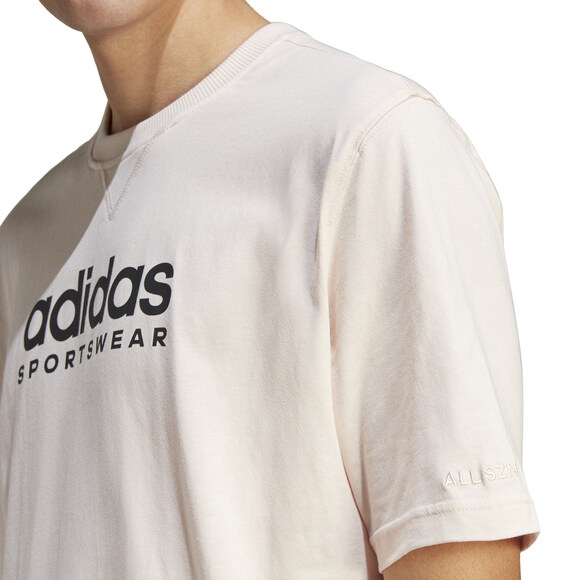 Koszulka męska adidas All SZN Graphic Tee pudrowy róż IC9810