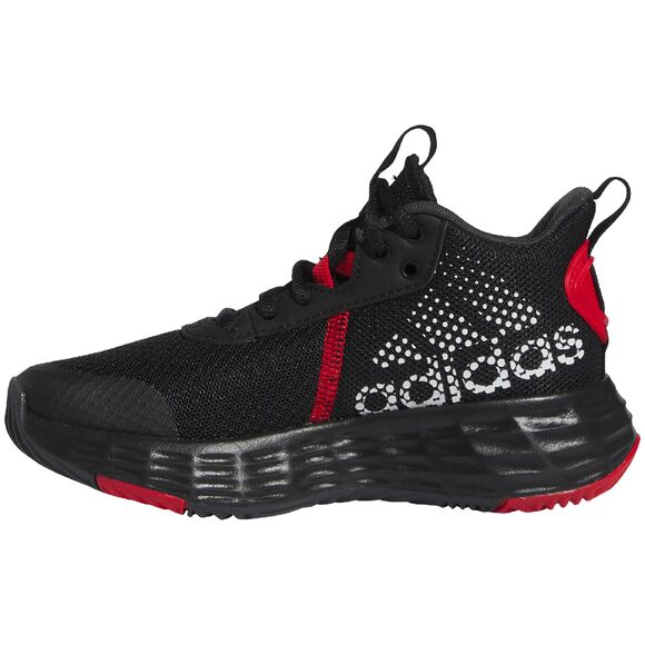 Buty dla dzieci adidas Ownthegame 2.0 K czarno-czerwone IF2693