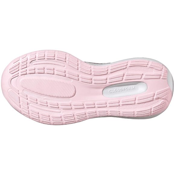 Buty dla dzieci adidas RunFalcon 3.0 K szaro-różowe IG7281