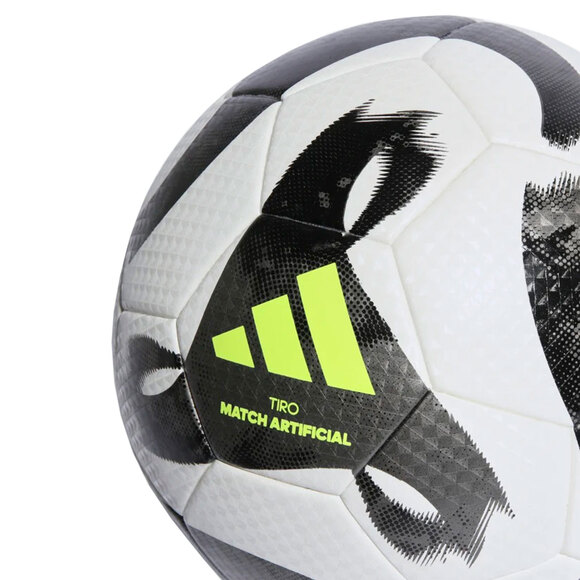 Piłka nożna adidas Tiro League Artificial Ground biało-czarna HT2423