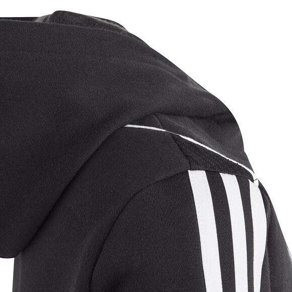 Bluza dla dzieci adidas Tiro 23 League Sweat Hoodie czarno-biała HS3606