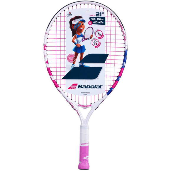 Rakieta do tenisa ziemnego Babolat B Fly 21 biało-różowa 140243