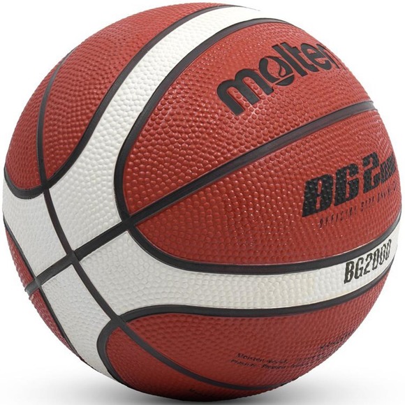 Piłka koszykowa Molten brązowo-biała B3G2000