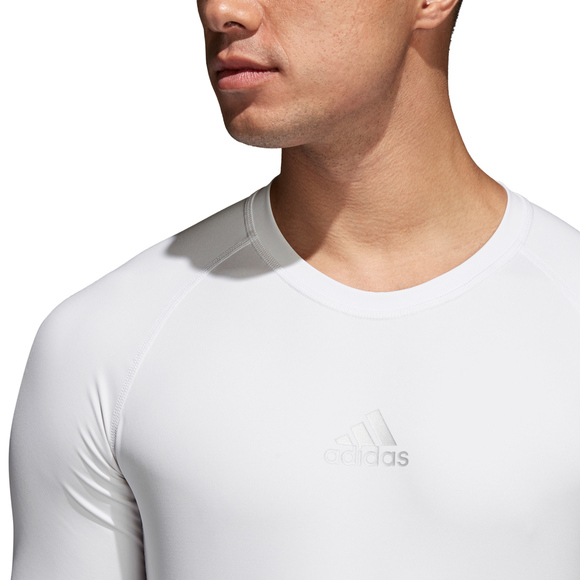 Koszulka męska adidas Alphaskin Sport SS Tee biała CW9522
