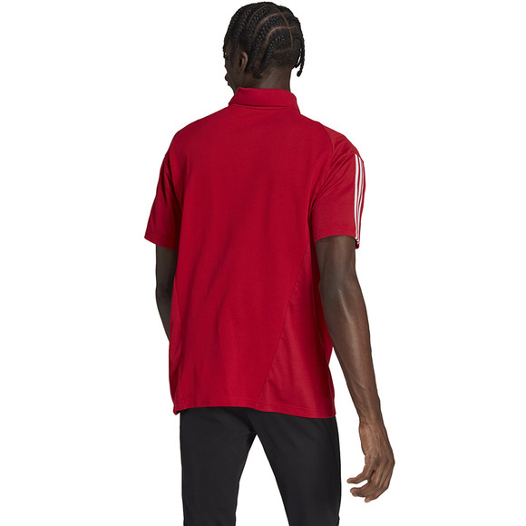 Koszulka męska adidas Tiro 23 Competition Polo czerwona HI3049