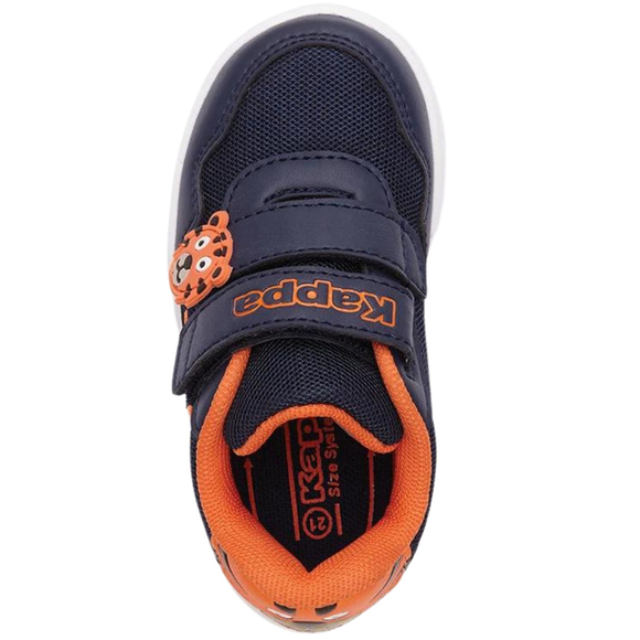 Buty dla dzieci Kappa PIO M Sneakers granatowo-pomarańczowe 280023M 6744
