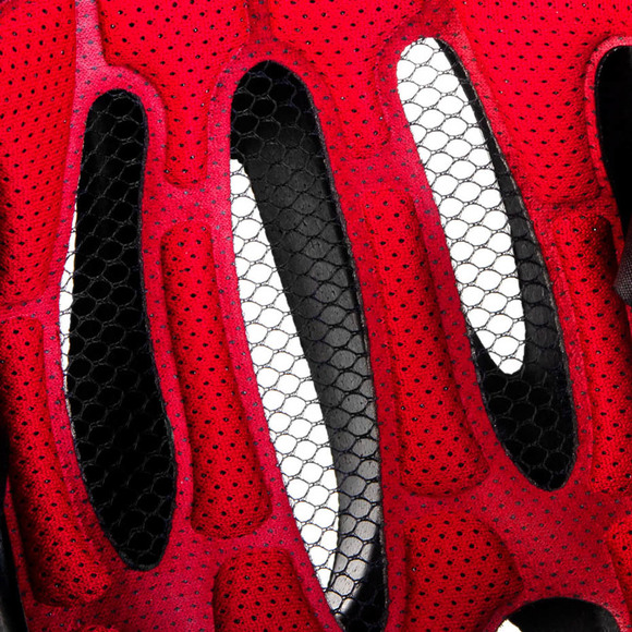 Kask rowerowy Spokey Spectro 58-61 cm czerwono-szary 922190