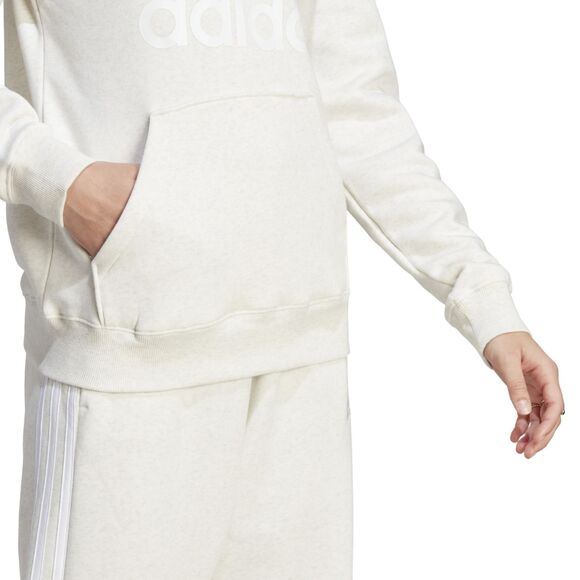 Bluza damska adidas Essentials Big Logo Regular Fleece beżowa IM0252