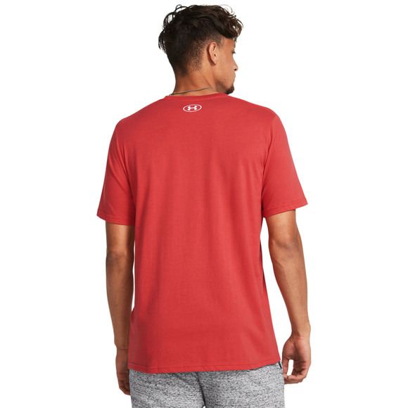 Koszulka męska Under Armour Sportstyle Logo czerwona 1382911 814