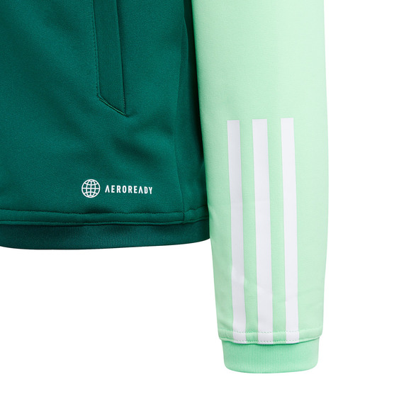 Bluza dla dzieci adidas Tiro 23 Competition Training zielona HU1314
