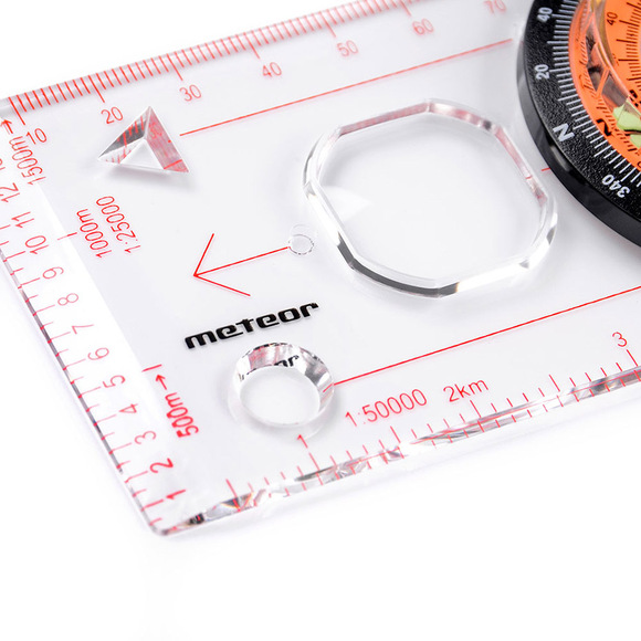 Kompas z linijką Meteor 120 cm 8573 71021  