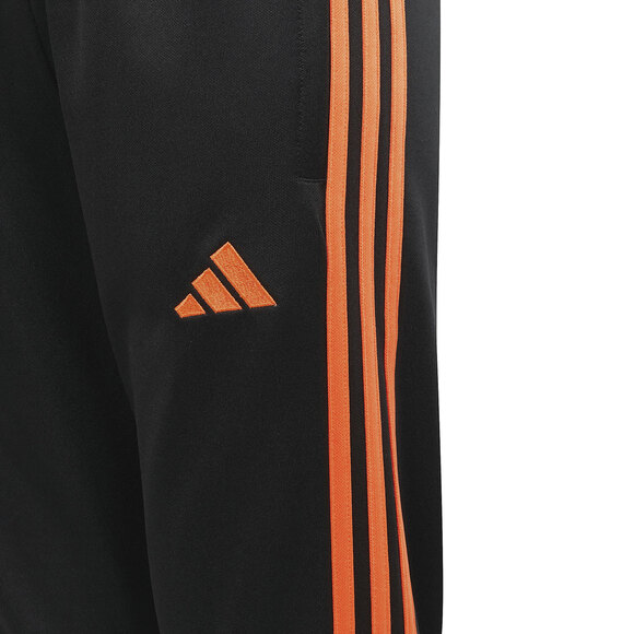 Spodnie dla dzieci adidas Tiro 23 Club Training czarno-pomarańczowe HZ0185 