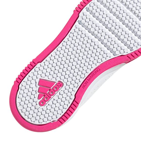 Buty dla dzieci adidas Tensaur Sport Training Lace biało-różowe GW6438
