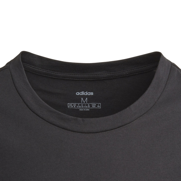 Koszulka dla dzieci adidas YG E Lin Tee czarna EH6173