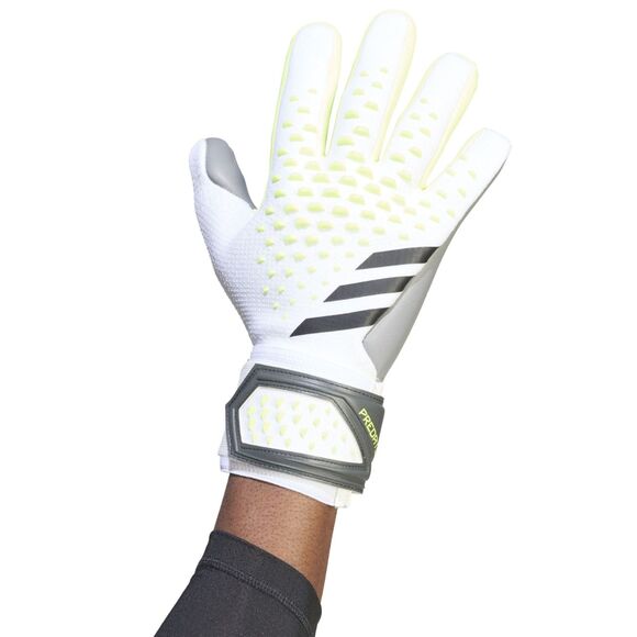 Rękawice bramkarskie adidas Predator League Gloves biało-szare IA0879