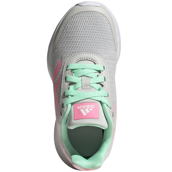 Buty dla dzieci adidas Tensaur Run 2.0 K beżowo-różowo-zielone HQ1263