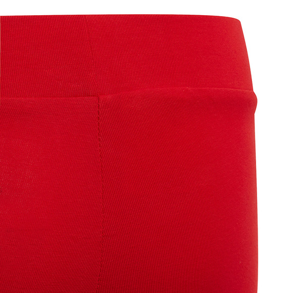 Legginsy dla dzieci adidas Essentials 3-Stripes czerwone HF1898
