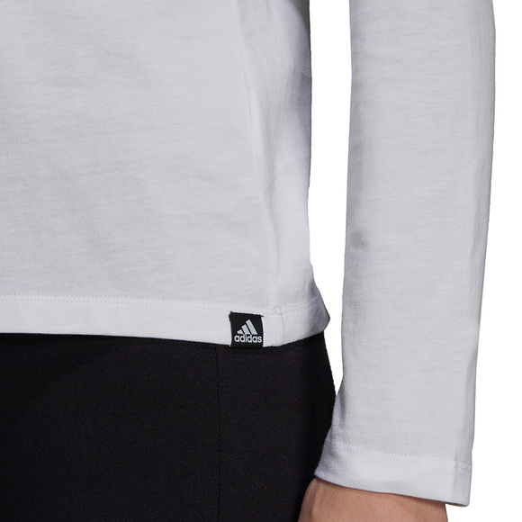 Koszulka damska adidas Floral Long Sleeve biała H14699