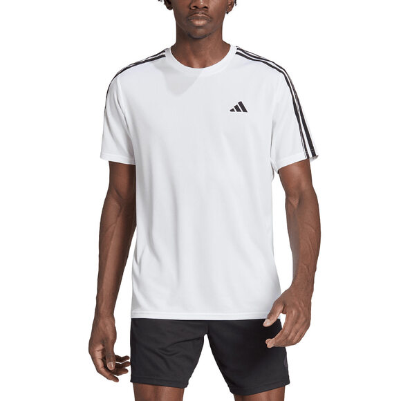 Koszulka męska adidas Train Essentials 3-Stripes Training Tee biała IB8151