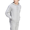 Bluza męska adidas Essentials Fleece 3-Stripes Full-Zip szara IJ6479