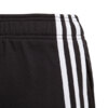 Spodenki dla dzieci adidas Essentials 3 Stripes Knit Short czarne DV1796
