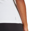 Koszulka damska adidas Top Aeroready Train Essentials Minimal Branding biała HZ5621
