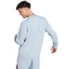 Bluza męska adidas Essentials Fleece Sweatshirt jasnoniebieska IJ8891