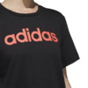 Koszulka damska adidas Essentials Linear Loose Tee czarna GL6333