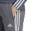 Spodnie damskie adidas Tiro 23 League Sweat szare HZ3018