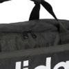 Torba adidas Essentials Linear Duffel Medium czarno-biała HT4743