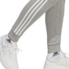 Spodnie damskie adidas Essentials 3-Stripes French Terry Cuffed szare IC9922
