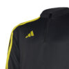 Bluza dla dzieci adidas Tiro 23 Club Training Top czarno-żółta IC1581
