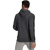 Bluza męska adidas Essentials Fleece 3-Stripes Hoodie ciemnoszara GK9082