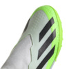 Buty piłkarskie dla dzieci adidas X Crazyfast.3 Laceless TF biało-zielone IE1499