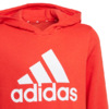 Bluza dla dzieci adidas Essentials Big Logo Hoodie czerwona GN4037