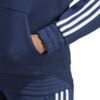 Bluza damska adidas Tiro 23 League Sweat Hoodie granatowo-biała HS3602