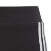 Spodenki dla dzieci adidas Essentials 3-Stripes Cotton Bike Tights czarne IC3628