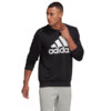 Bluza męska adidas Essentials Sweatshirt czarna GK9076