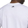 Koszulka męska adidas Chain Net Basketball Graphic Tee biała IC1861