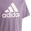 Koszulka dla dzieci adidas Essentials Big Logo Cotton Tee fioletowa IJ7061