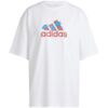 Koszulka damska adidas Flower Pack Badge of Sport biała IT1421
