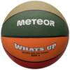 Piłka koszykowa Meteor What's Up zielono-pomarańczowa 16794