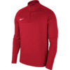 Bluza dla dzieci Nike Dry Academy 18 Dril Top LS JUNIOR czerwona 893744 657